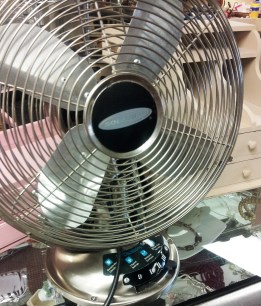 Saturday Socks, Vintage, retro, table fan, Lifebridge, Thrift Store, Salem MA, Hey Sadie Mae